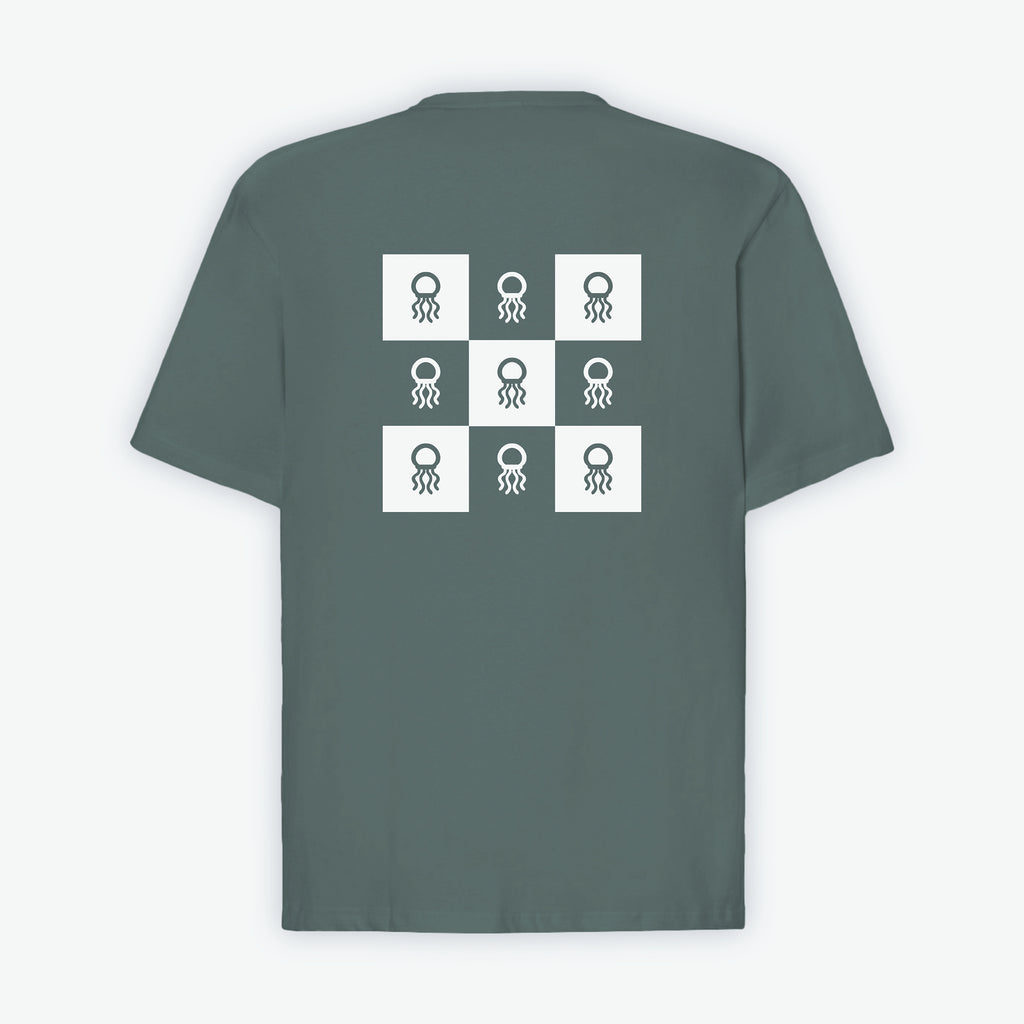 CAMISETA OVERSIZE MEDUSA CHESS #C3