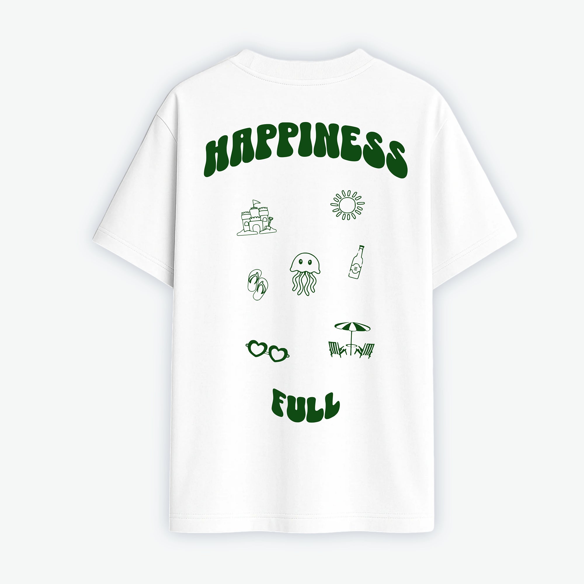 CAMISETA OVERSIZE HAPPINESS