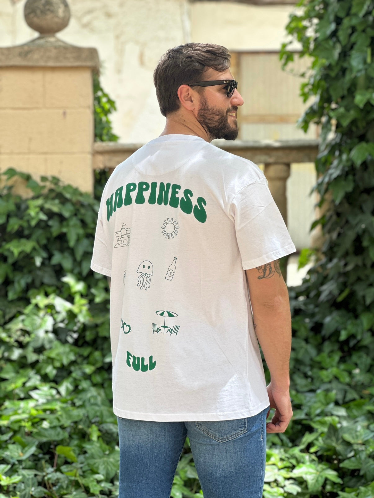CAMISETA OVERSIZE HAPPINESS