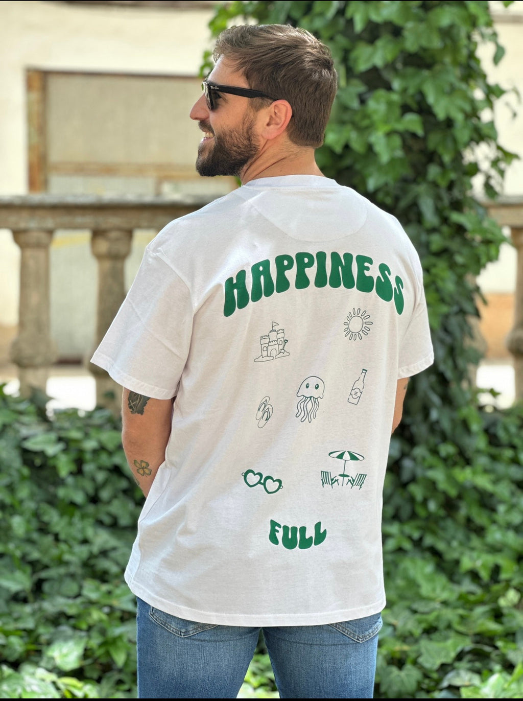 CAMISETA OVERSIZE HAPPINESS