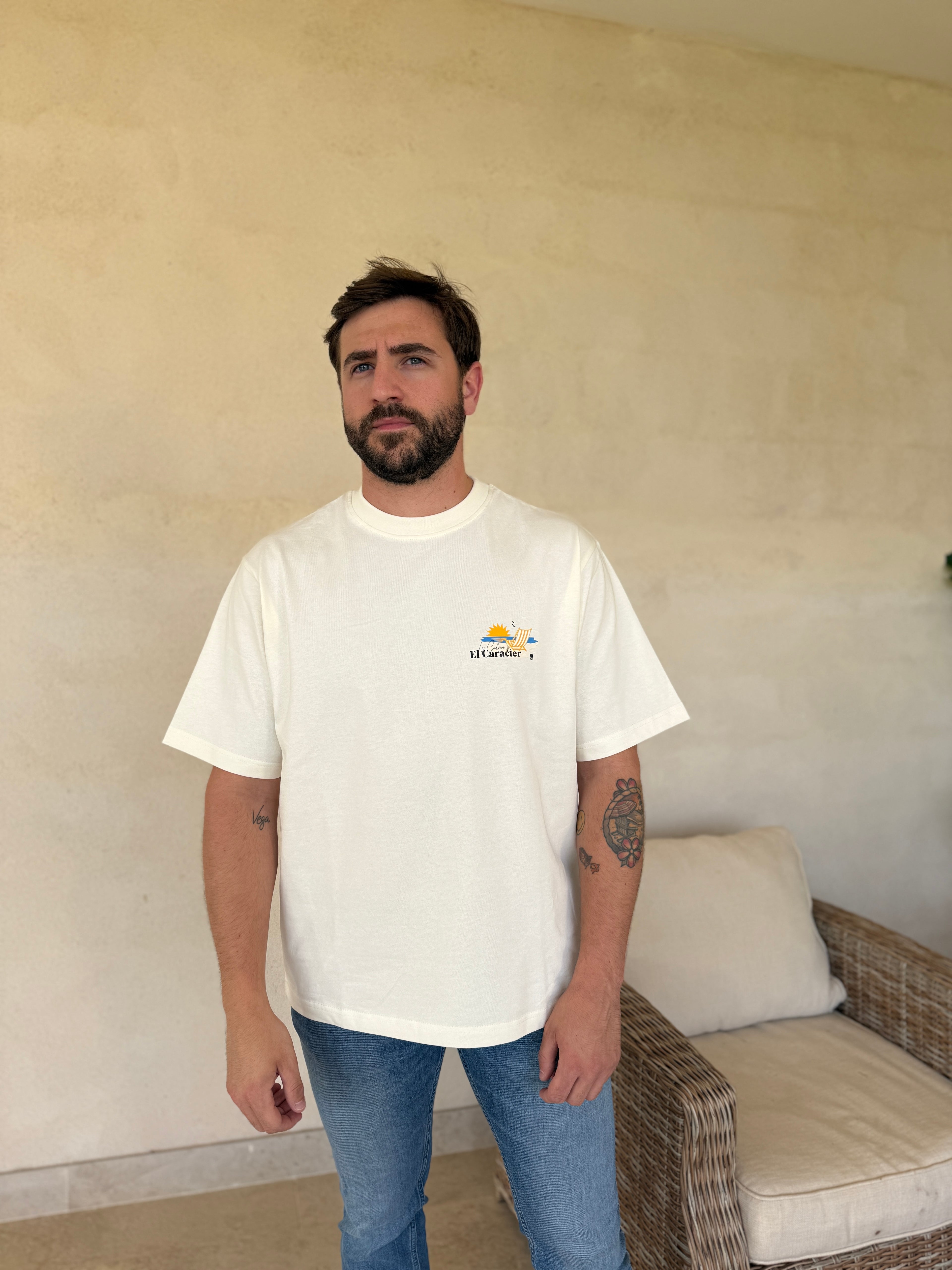 CAMISETA CROPPED LA CALMA Y EL CARACTER