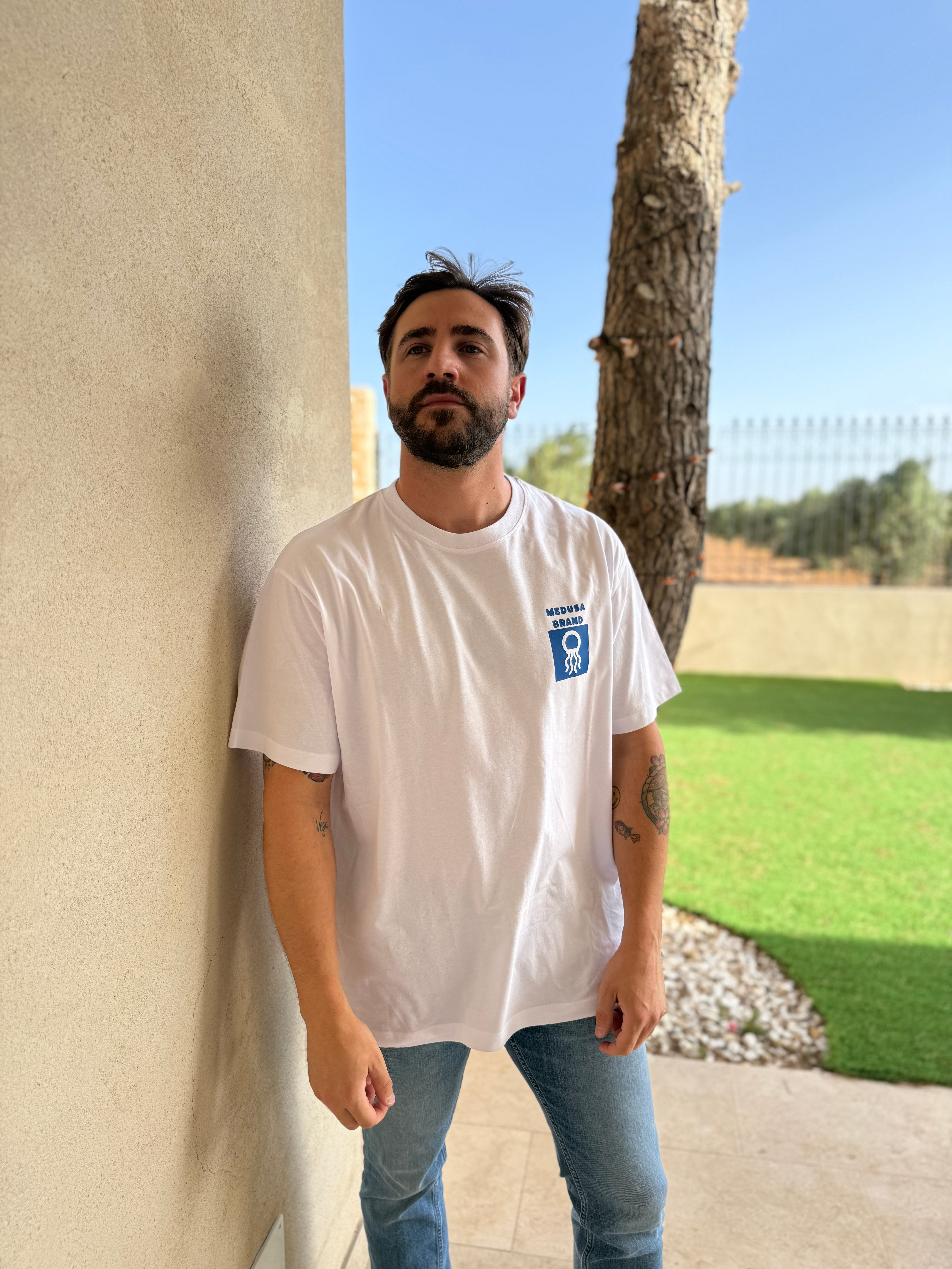 CAMISETA OVERSIZE MEDUSA CHESS