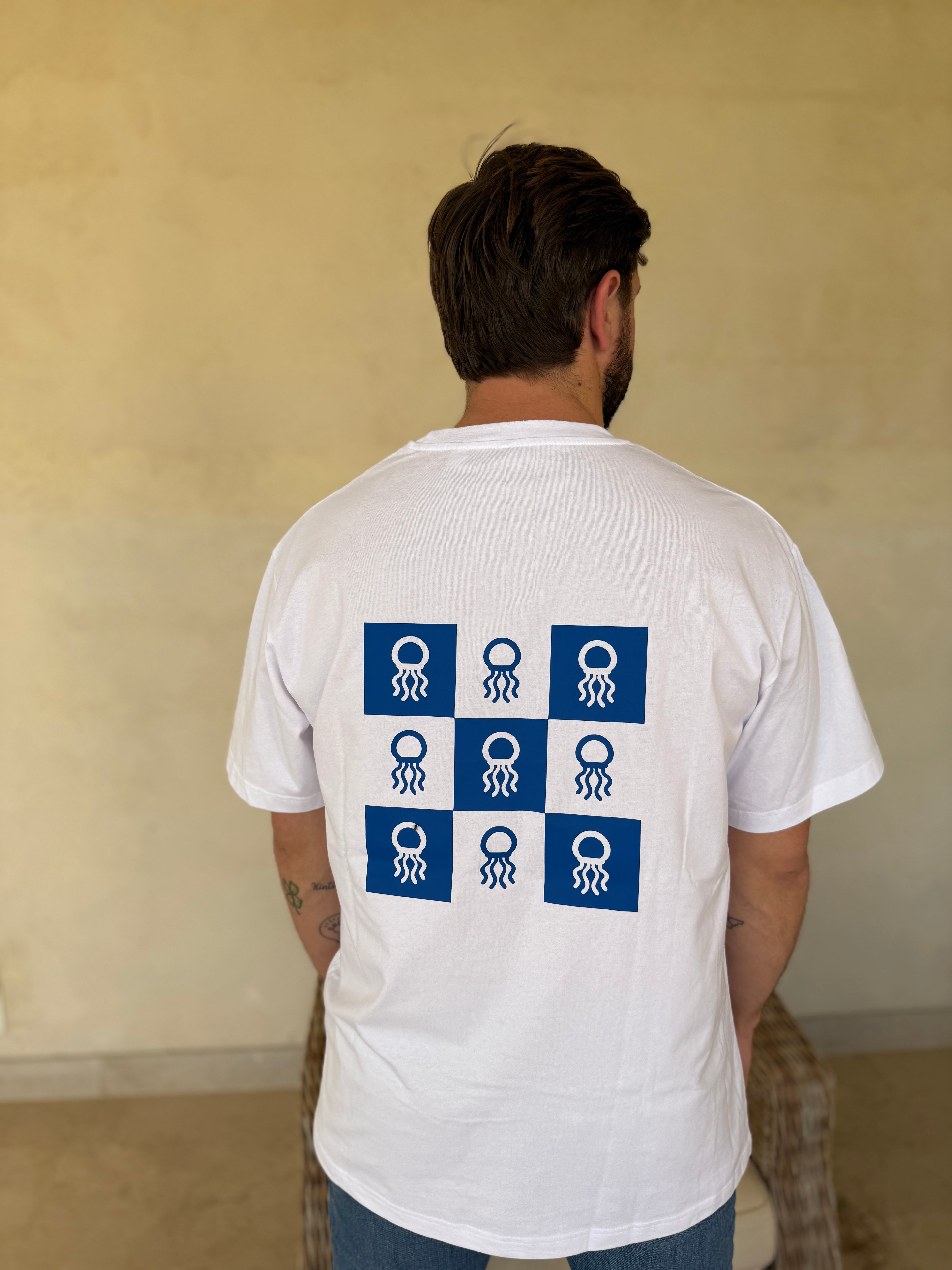 CAMISETA OVERSIZE MEDUSA CHESS