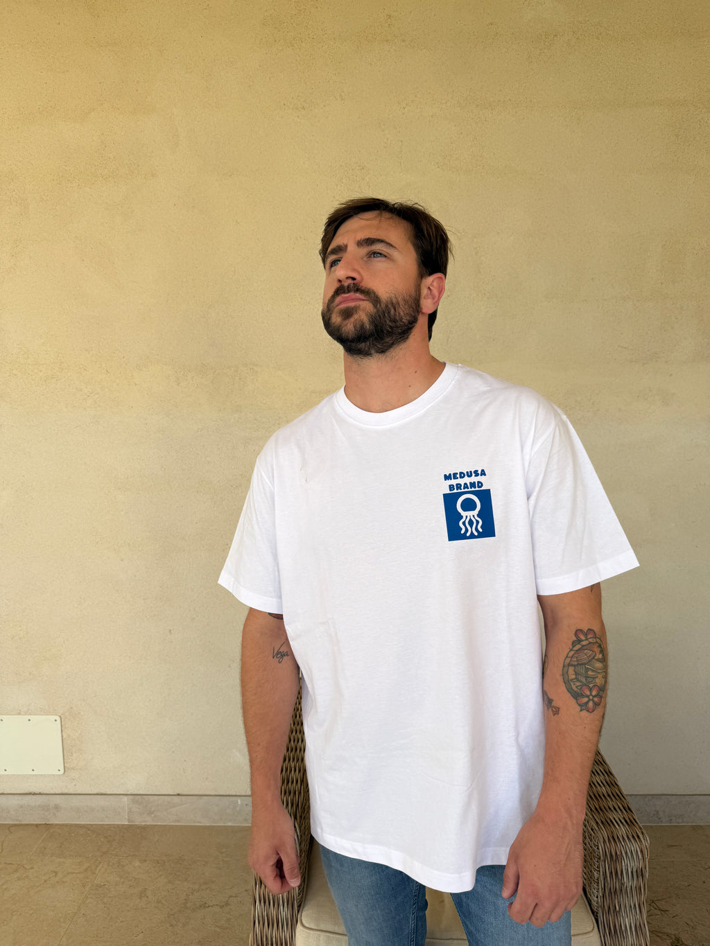 CAMISETA OVERSIZE MEDUSA CHESS #C1