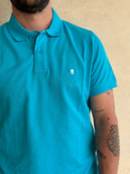 POLO AZUL TURQUESA