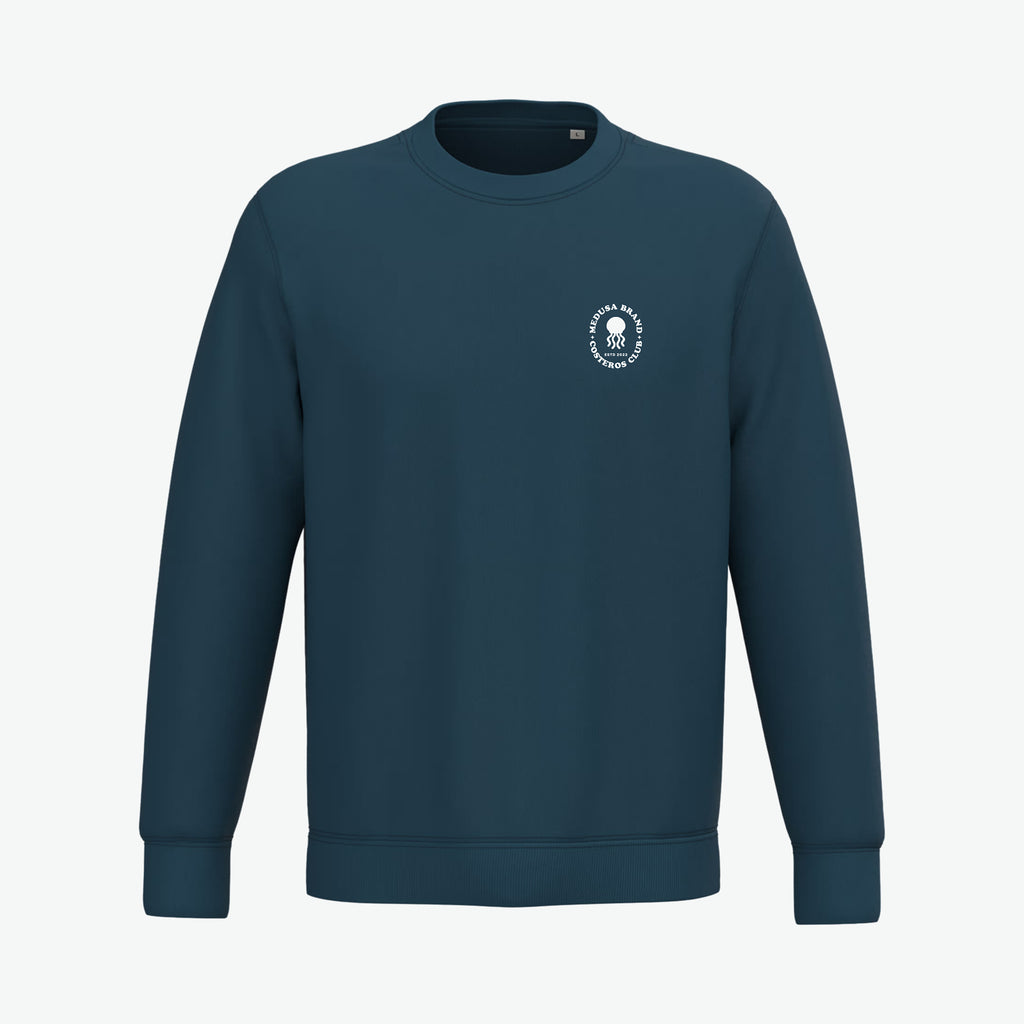 SUDADERA COSTEROS CLUB AZUL PETRÓLEO