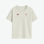 CAMISETA CROPPED STICKERS GRIS
