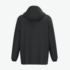 CHAQUETA CORTAVIENTOS IMPERMEABLE NEGRO