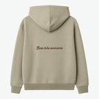 ZIP HOODIE ¨BORN TO BE AWESOME¨ SAND