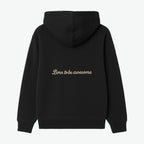 ZIP HOODIE ¨BORN TO BE AWESOME¨ BLACK