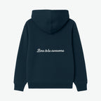 ZIP HOODIE ¨BORN TO BE AWESOME¨ MARINO