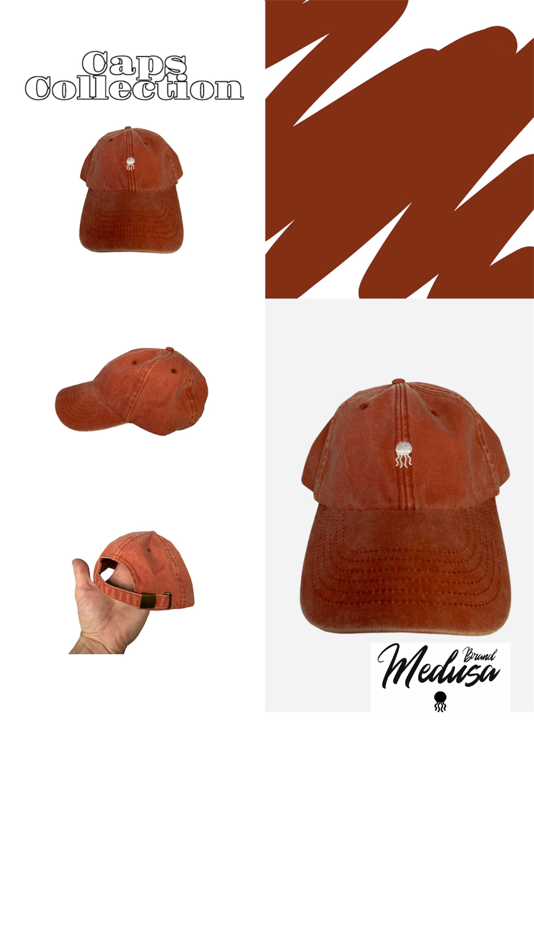 GORRAS MEDUSA BRAND