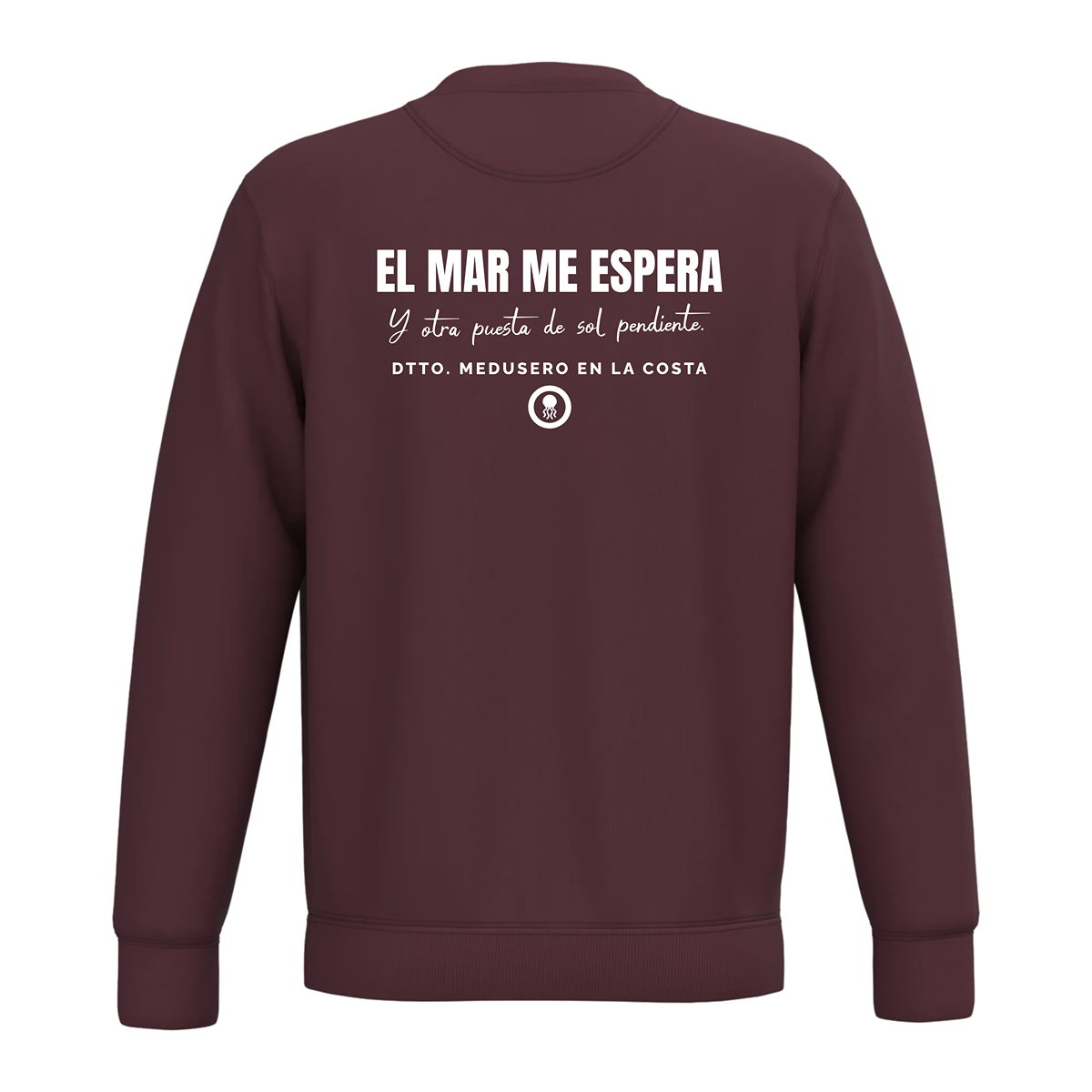 SUDADERA EL MAR ME ESPERA BURDEOS