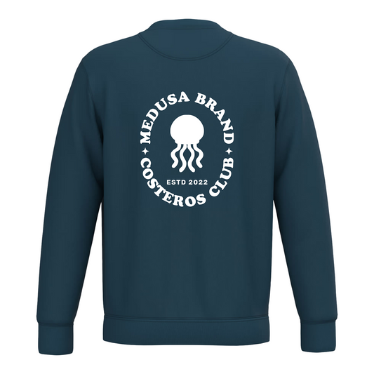 SUDADERA COSTEROS CLUB AZUL PETRÓLEO