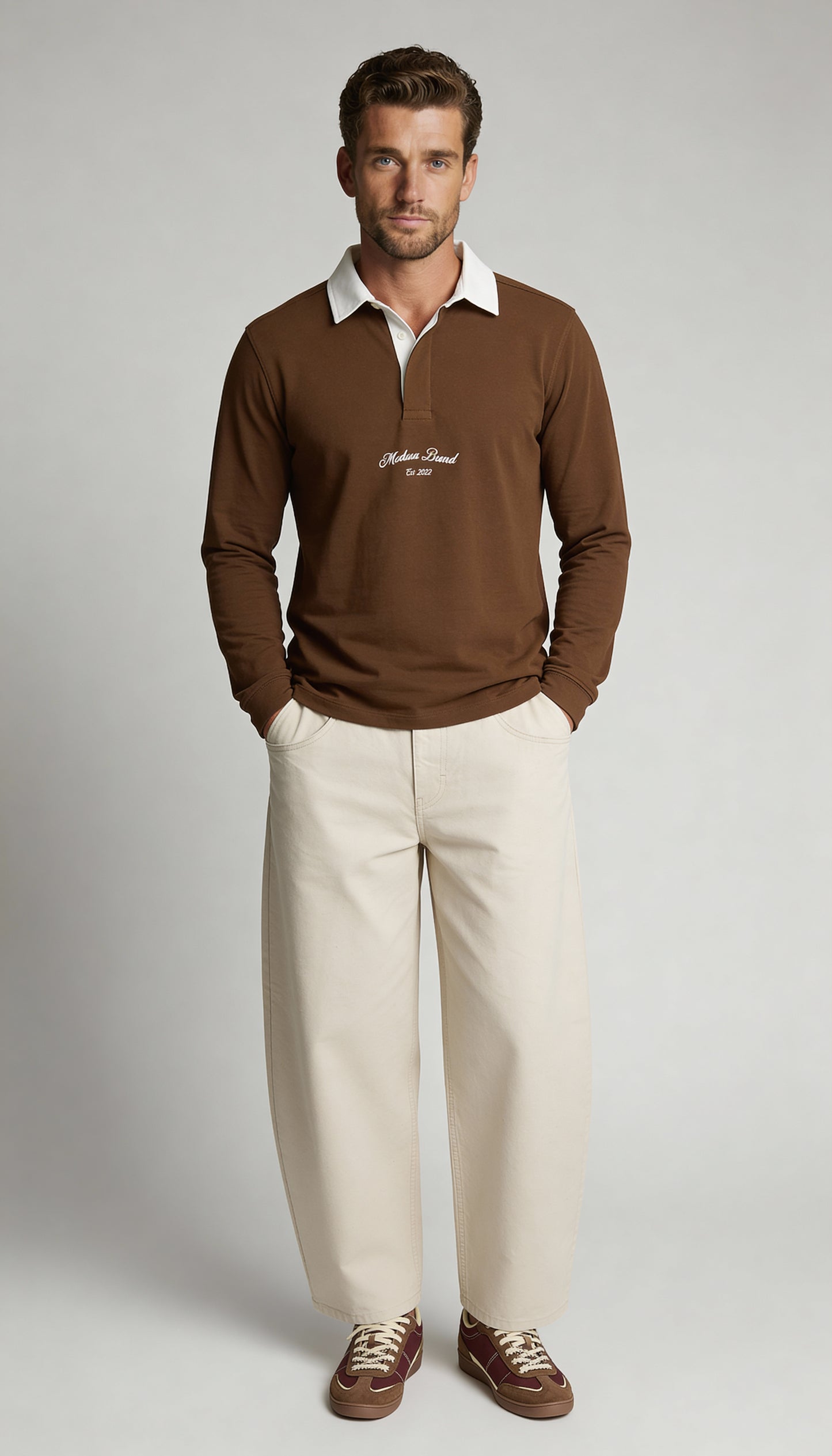 POLO RUGBY MANGA LARGA