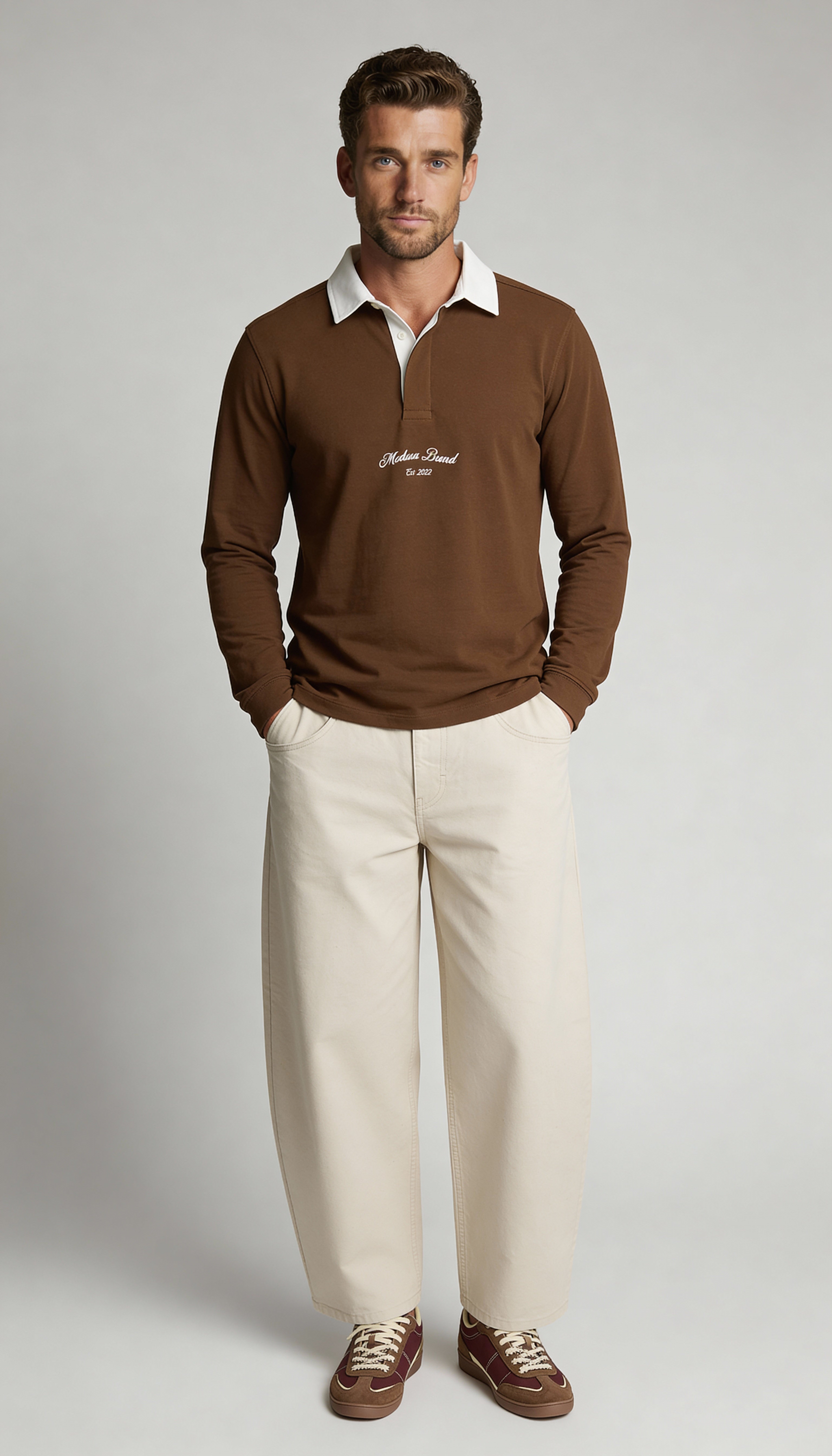 POLO RUGBY MANGA LARGA