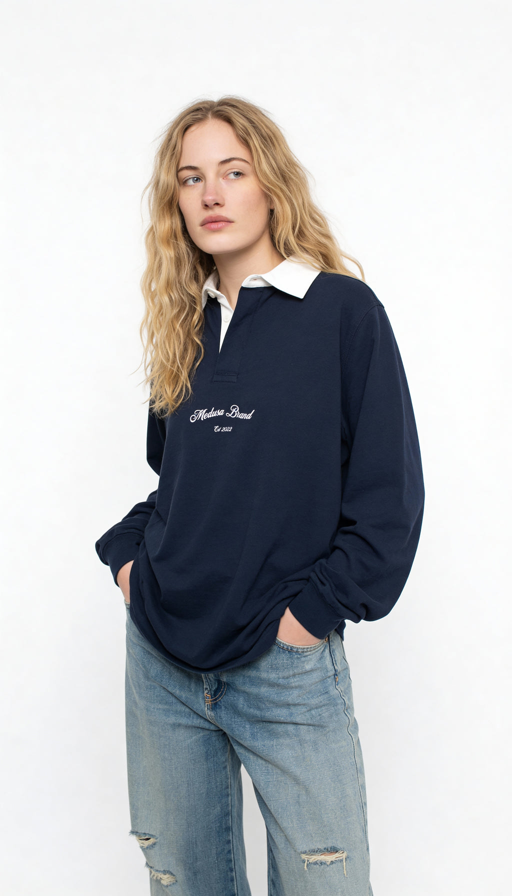 POLO RUGBY MANGA LARGA