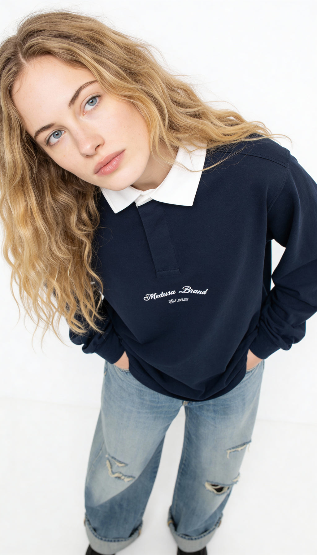 POLO RUGBY MANGA LARGA