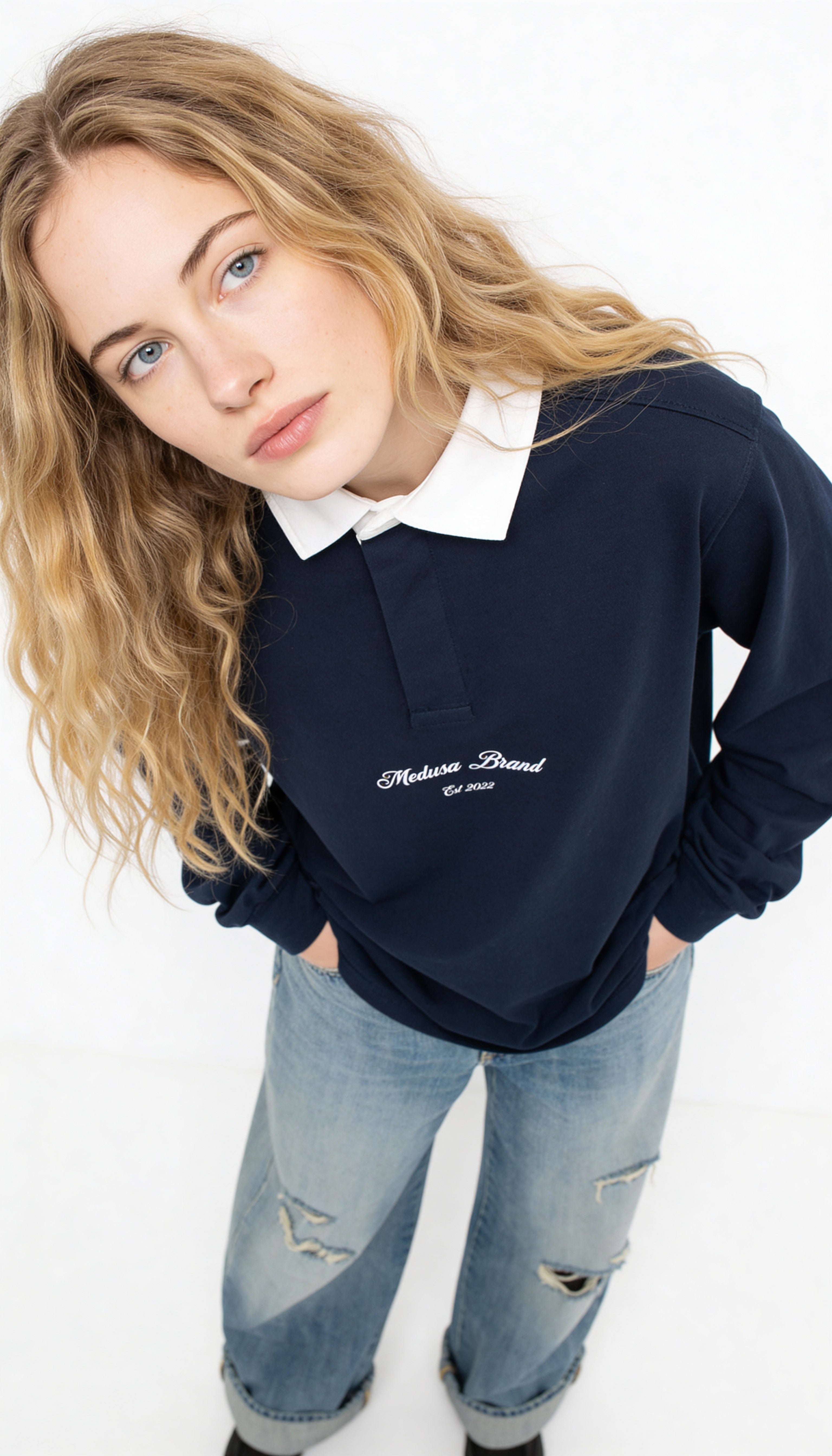 POLO RUGBY MANGA LARGA