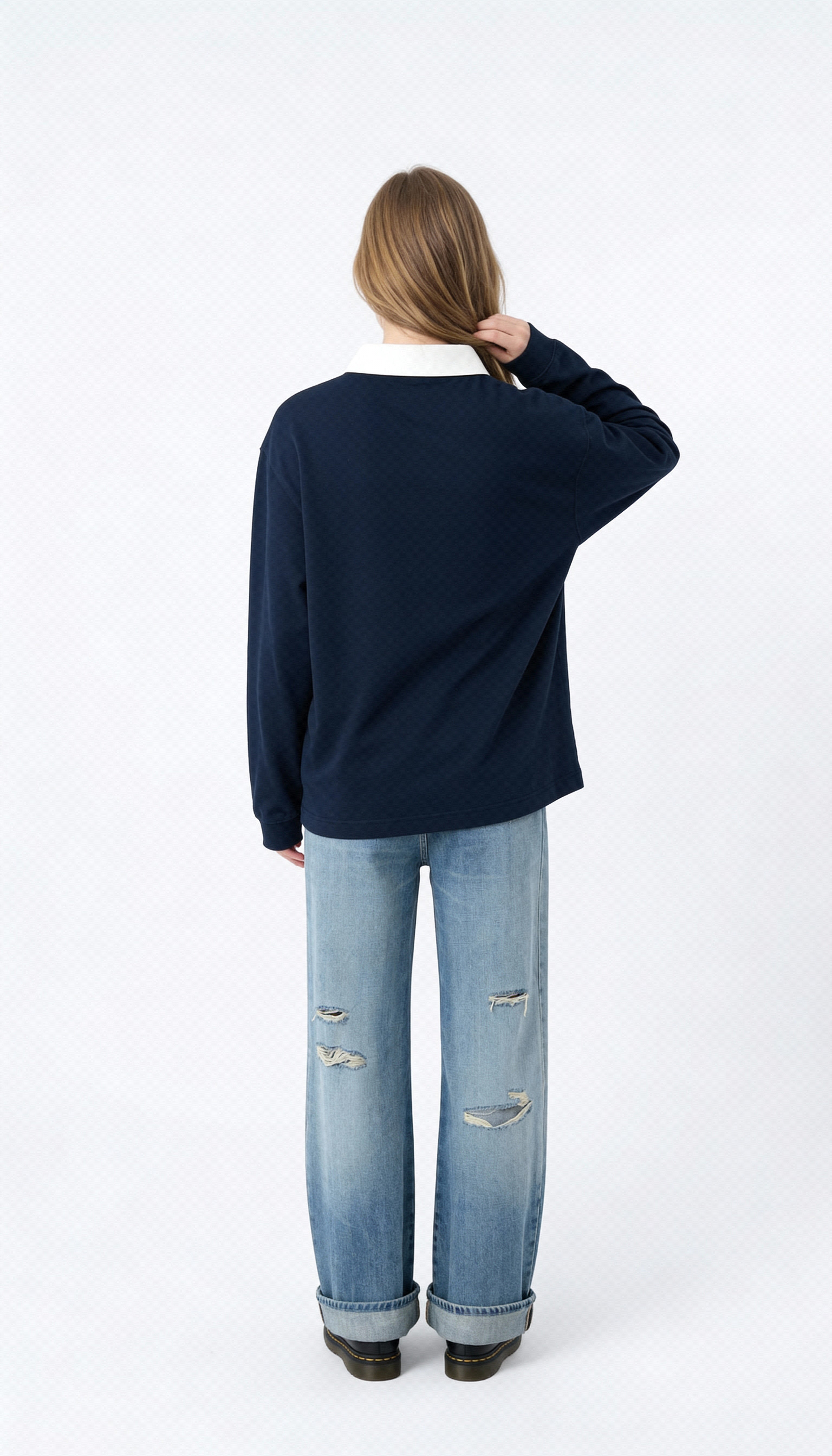 POLO RUGBY MANGA LARGA