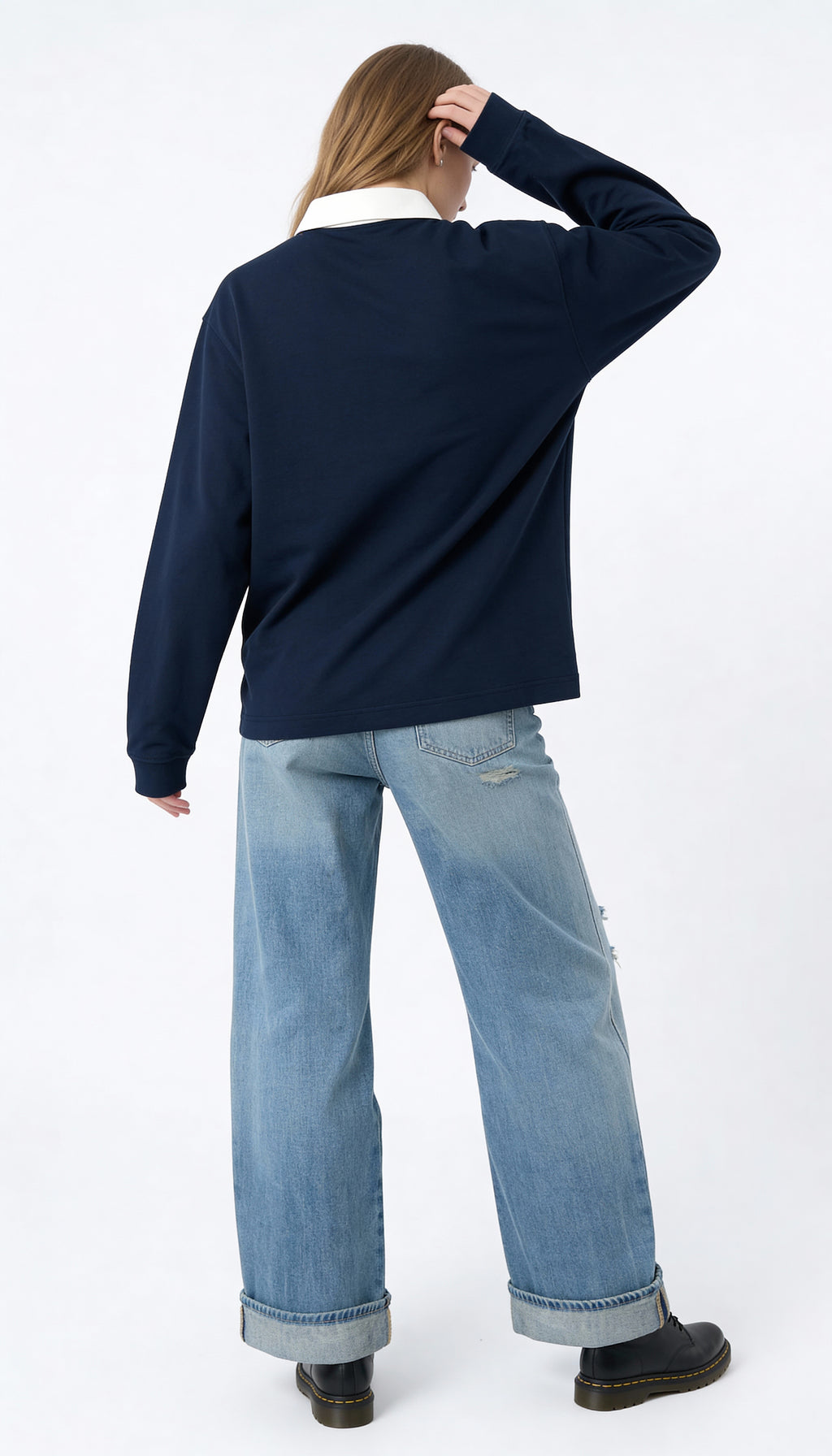 POLO RUGBY MANGA LARGA